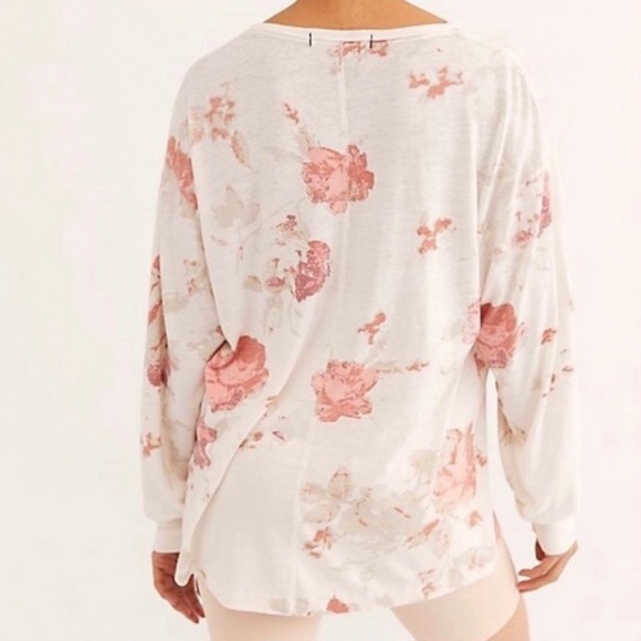 Free People NWT Floral Printed Arielle Top - Picture 2 of 6